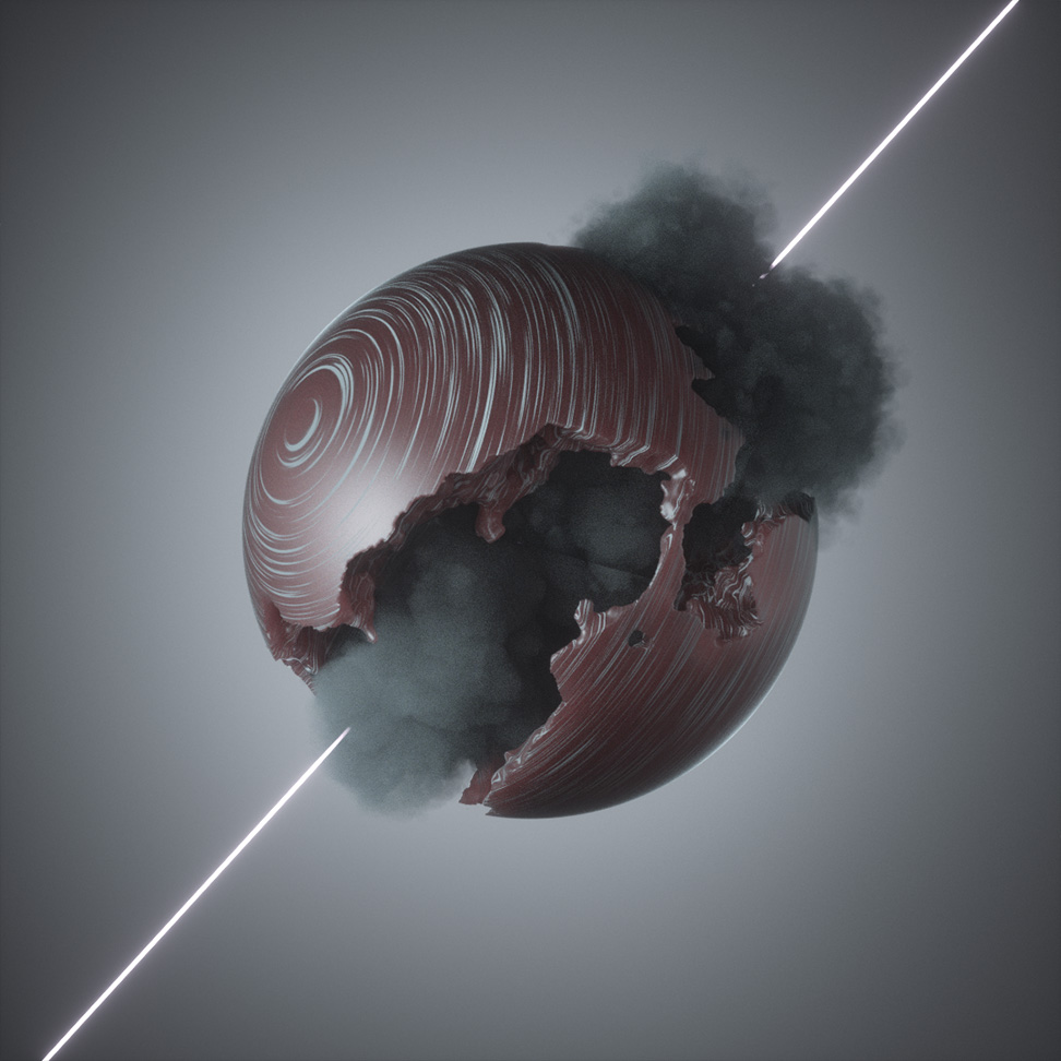 Ball Abstract Cinema4D Octane Volume