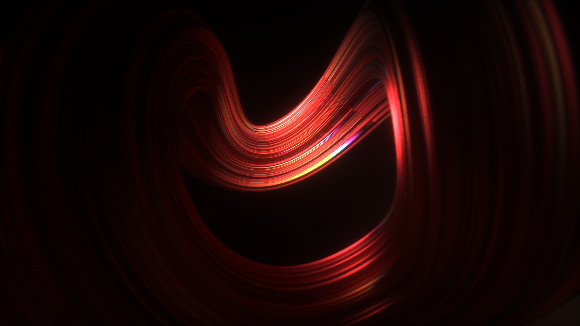 Torus Displacement Cinema4D Abstract