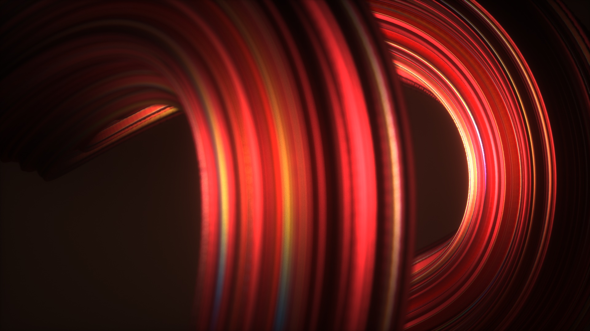 Torus Displacement Cinema4D Abstract